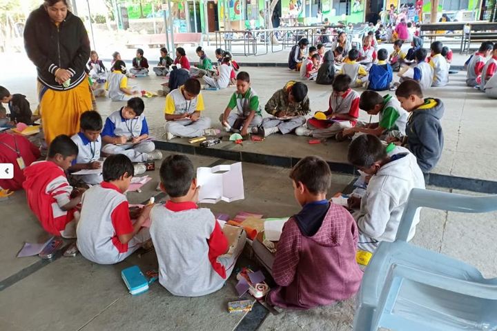 St Marys Vidyaniketan High School-Art and Craft Compitition