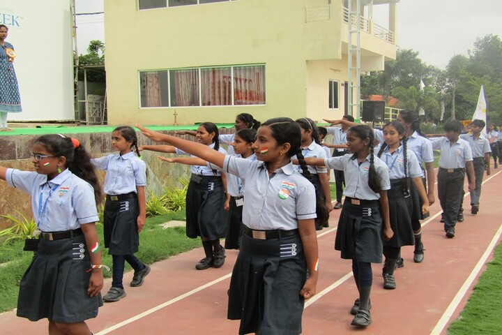 The Creek Planet School-Venus Campus March Past