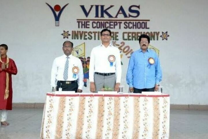 Vikas The Concept School-Investiture Ceremony