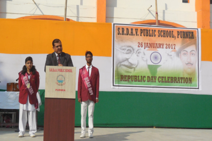 S R Dav Public School-Speech