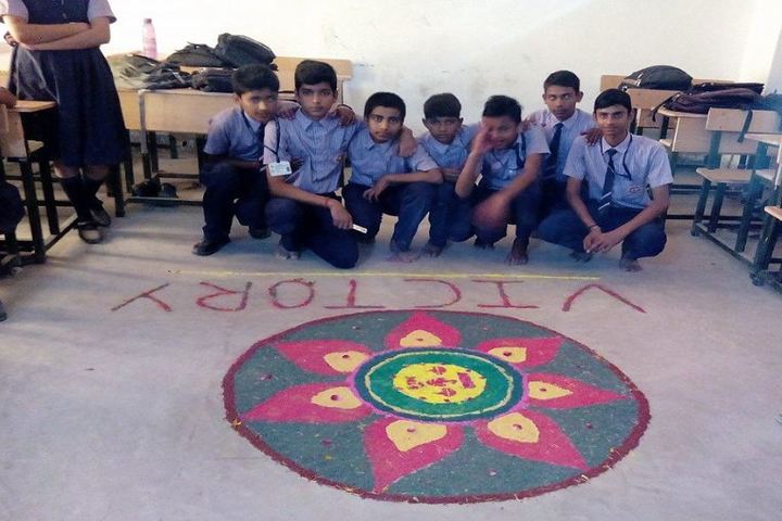 A B S International School-Rangoli Event