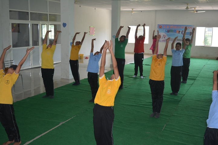 A M World School-Yoga