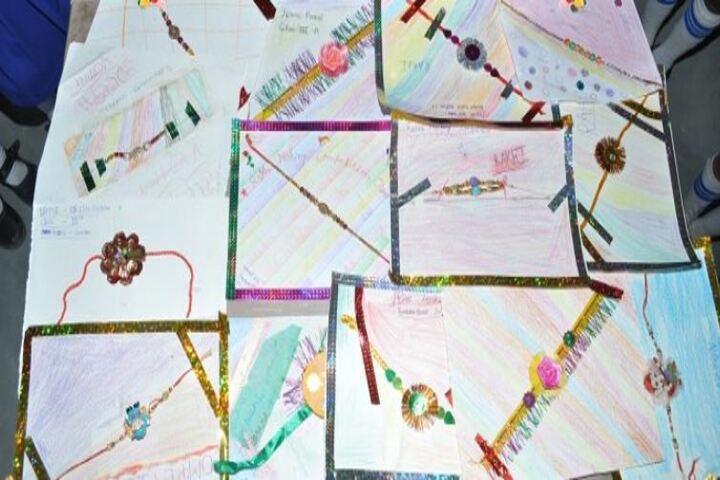 A P Public School-Rakhi Making Festival