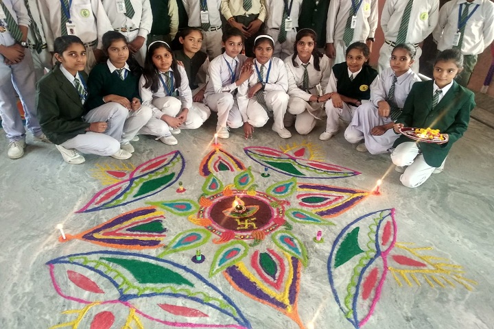 AARTI MEMORIAL PUBLIC SCHOOL-Rangoli