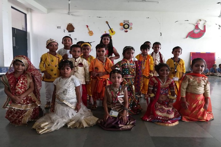 Academic Heights Public School-Krishnashtami