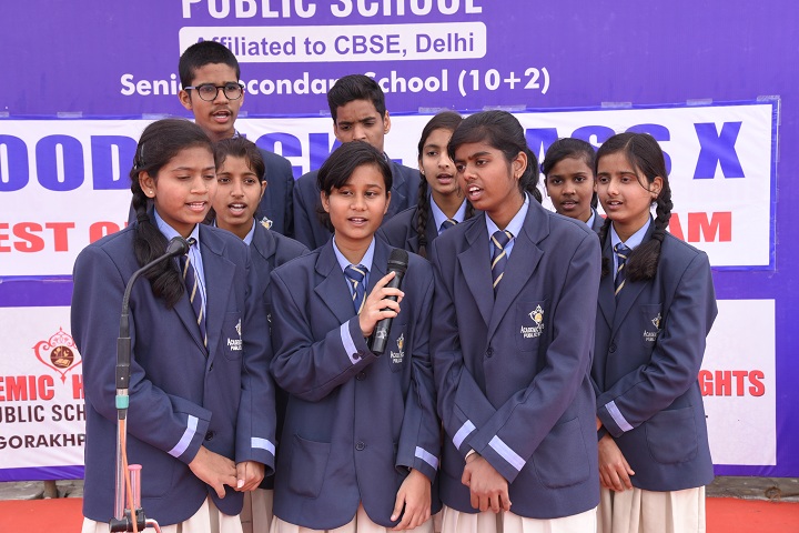 Academic Heights Public School-Singing
