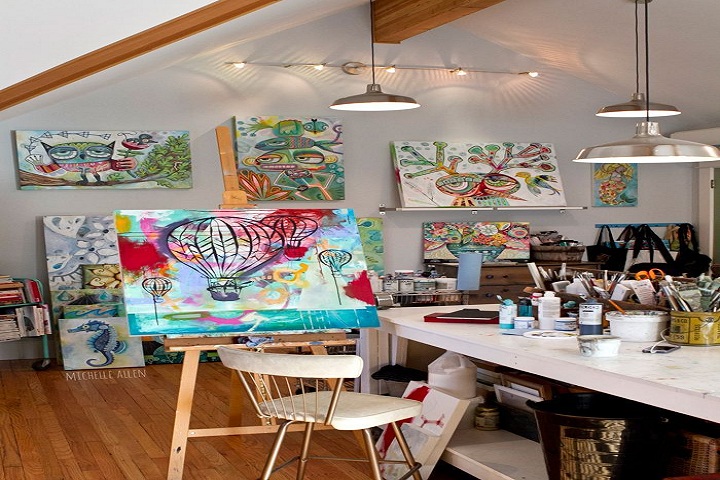 Agra Vanasthali Vidyalaya-Art Room