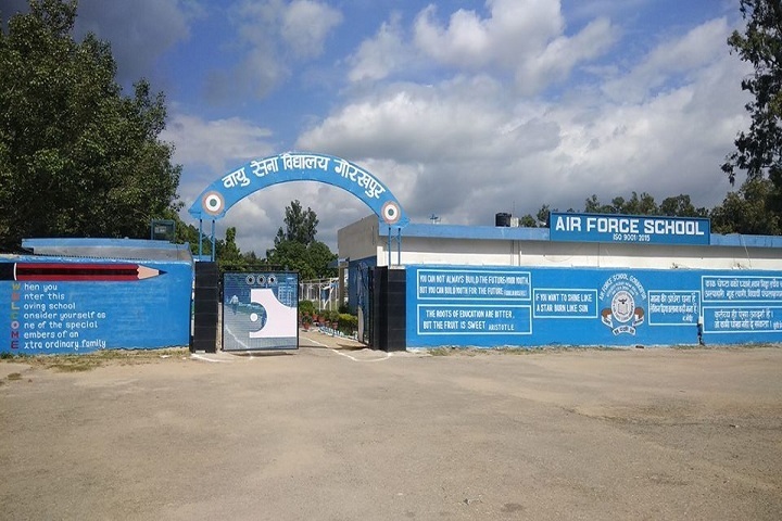 Air Force School - School Entrance