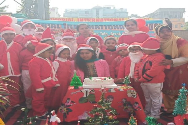 S N Memorial International School-Christmas Celebrations