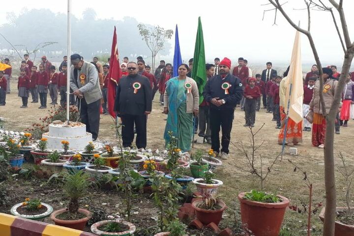 Akshar Jyothi Public School - Flag Hosting