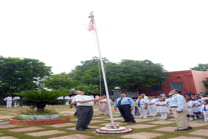 Aligarh Modern School- Flag Hosting