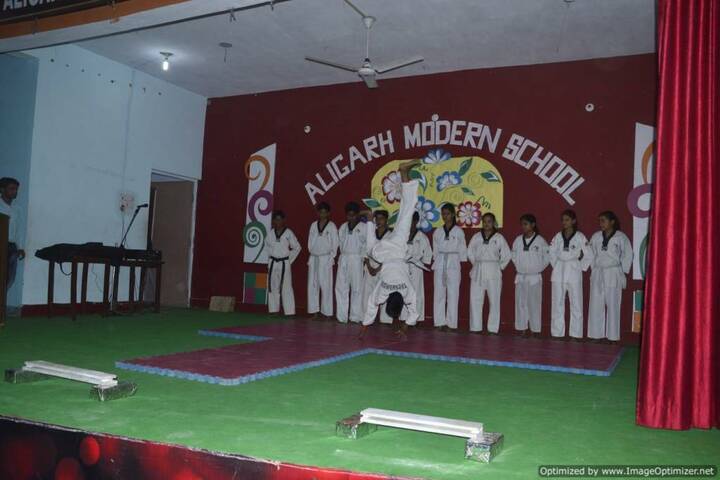 Aligarh Modern School- Team Martial Arts