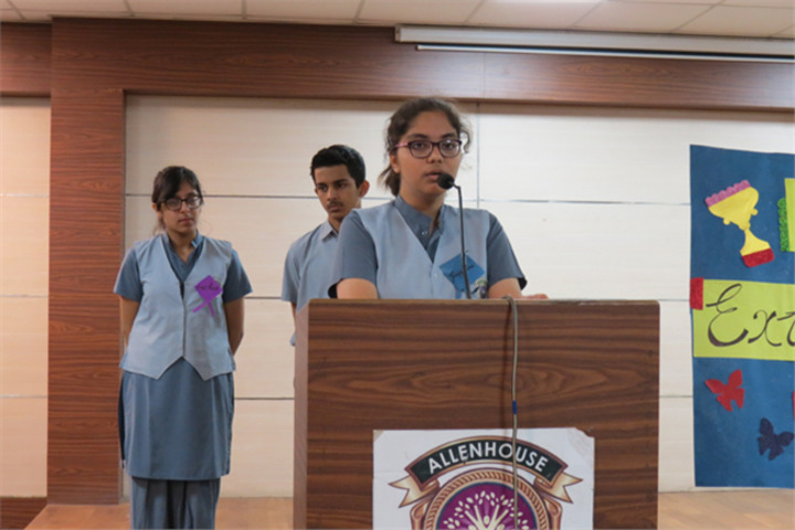 Allenhouse Public School - Inter House English Competition