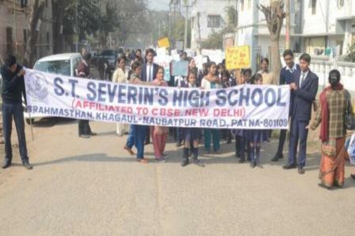 S T SeverinS High School-Rally