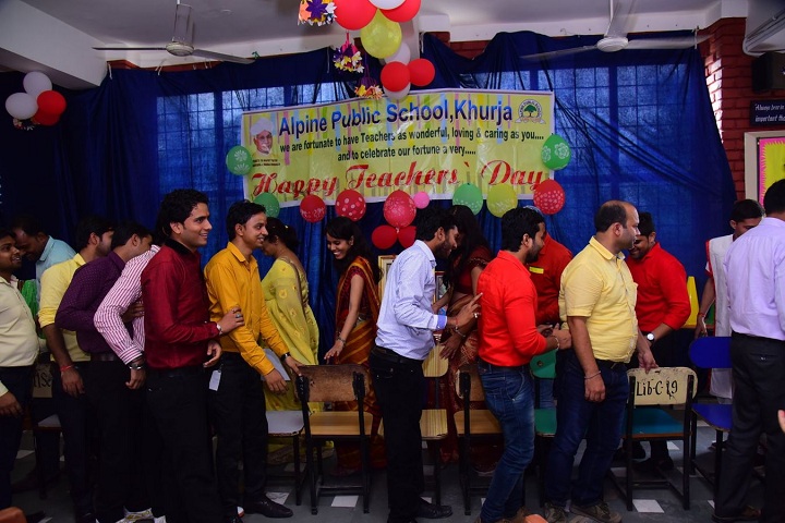 ALPINE PUBLIC SCHOOL-Teachers Day Celebration