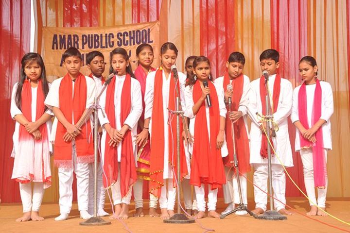Amar Public School - Group Song Performance