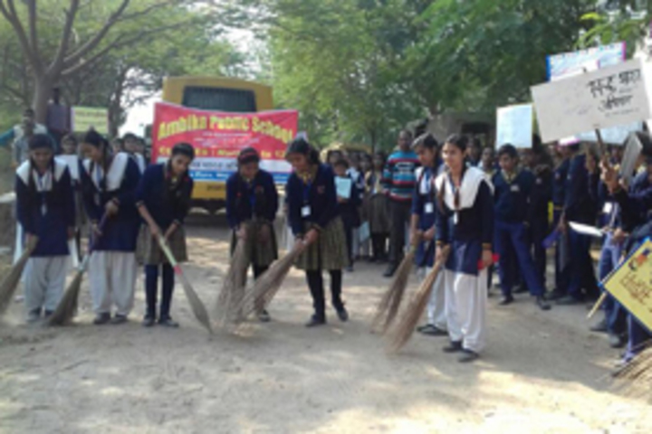 Ambika Public School - Swach Bharat