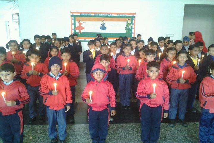 Ambition International School-Candle light Rally