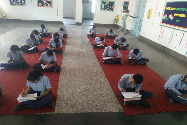 Ambition International School-Essay Writtting
