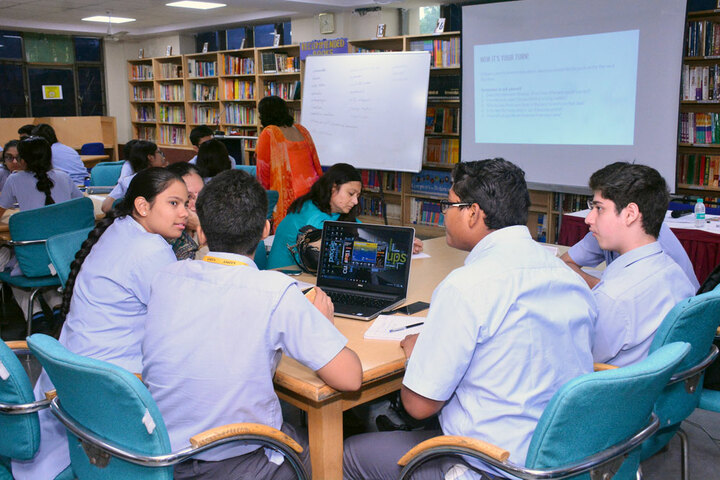 Amity International School - Group Discussion
