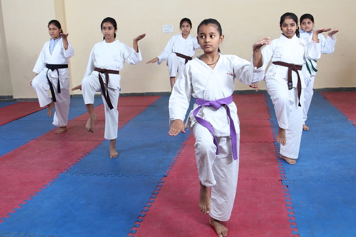 Amity International School -Taekwondo Activity