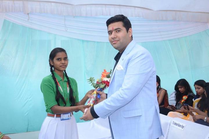 Ankerite Pushpa Sri Ram Academy-Greeting Ceremony