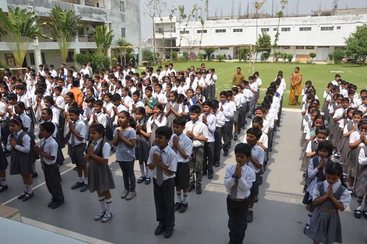 Ankerite Pushpa Sri Ram Academy-Morning Assembly