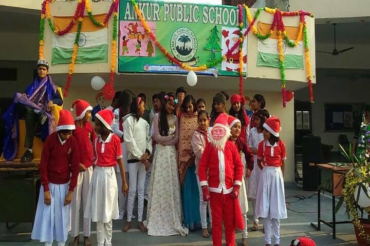 Ankur Public School-Christmas Day Celebration