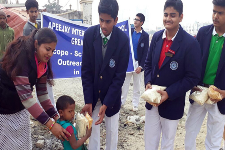 Apeejay International School - Food Donation
