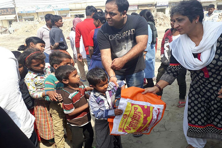 Apeejay International School - Helping Hand Towards Slum