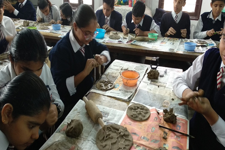 Army Public School-Clay Modelling