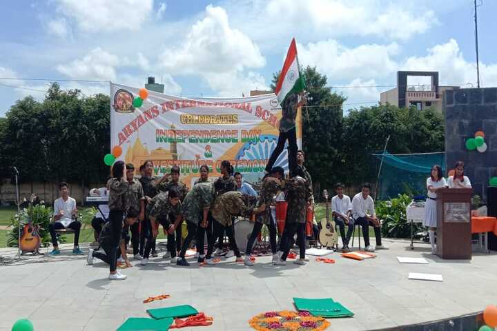 Aryans International School-Independence Day
