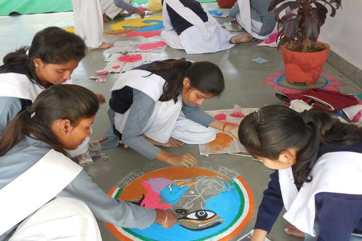 Atomic Energy Central School-Rangoli Competition