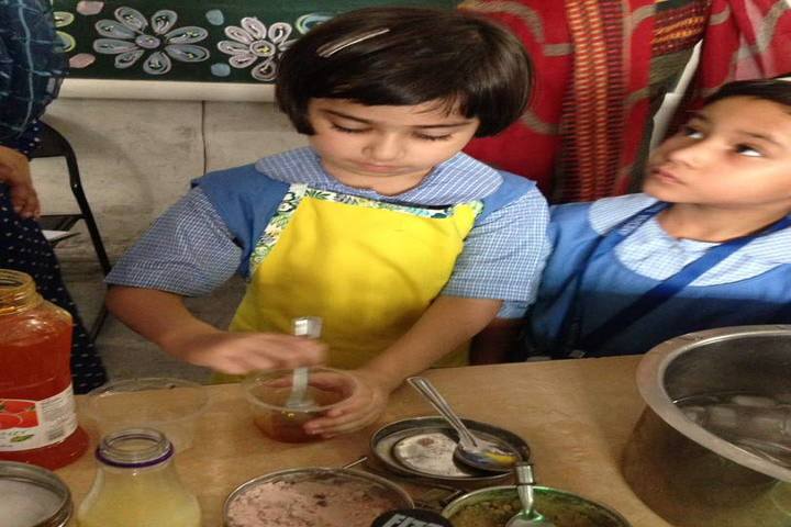 Ayesha Tarin Modern Public School-Cooking Activity