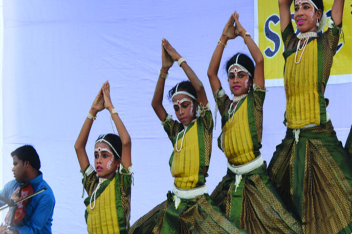 Sanghmitra Public School-Cultural Dance