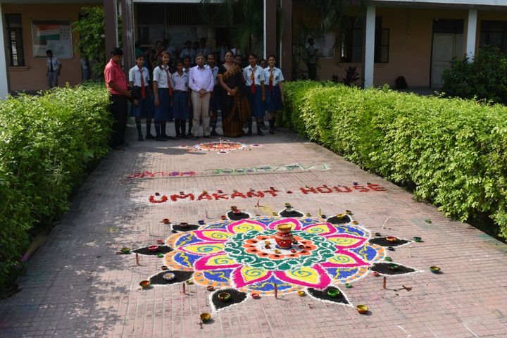 Sanghmitra Public School-Rangoli