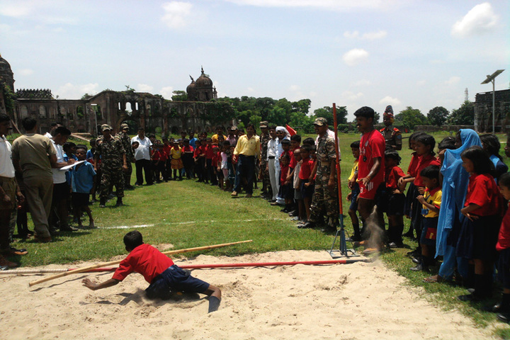 Sanskar Bharti Global School-Long Jump Activity