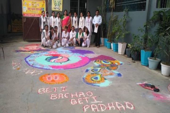 Sanskar Public School-Rangoli