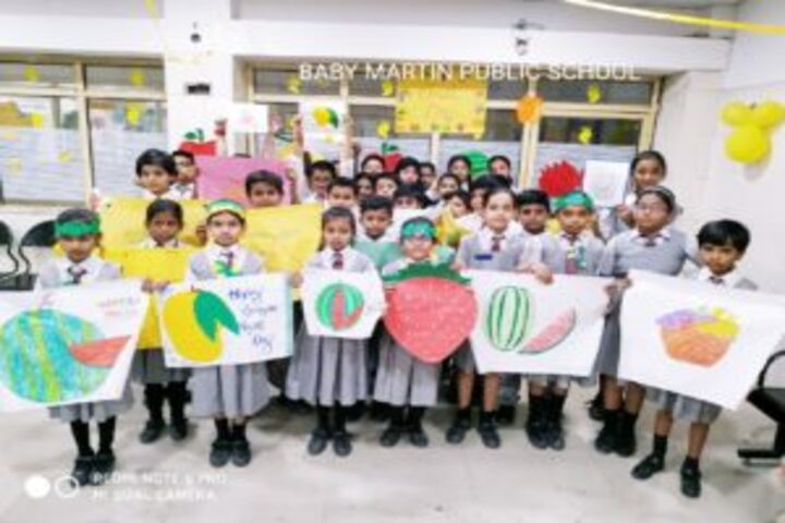 Baby Martin international school- fruits day celebrations