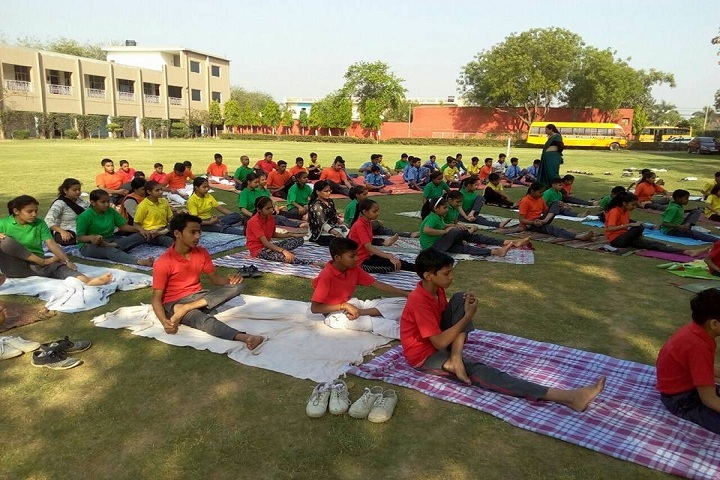 Bal Jyoti Public School-Yoga day