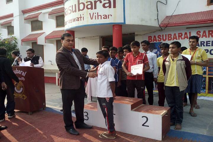 Basubaral Saraswati Vihar Senior Secondary School-Medal Distribution