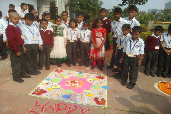 Bhartiyam School-Rangoli