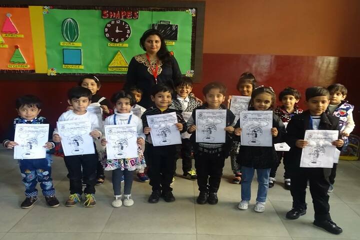 Bit Global School-Black and white colour Day Celebrations