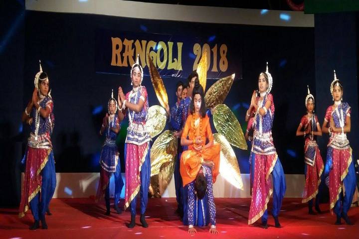 Brainwings Academy-Rangoli Event