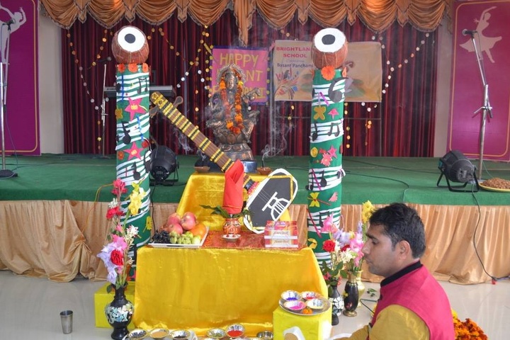 Brightland School-Basant Panchmi