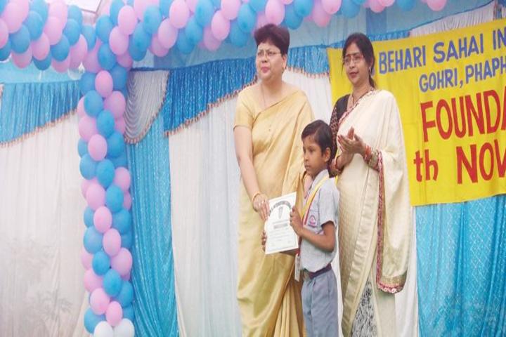 Brij Behari Sahai Vidya Mandir-Foundation Day
