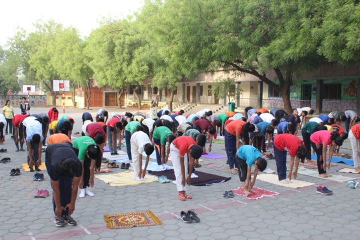 C K C Academy-Yoga Day