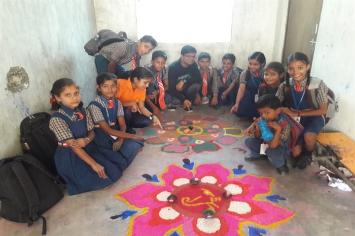 Cambridge International School-Rangoli
