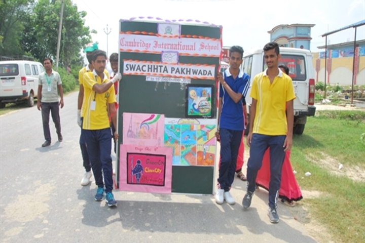Cambridge International School-Swachh Bharath
