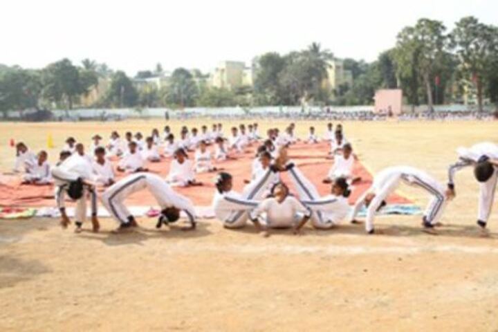 D A V Centenary Public School-Yoga